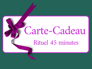 Carte cadeau Rituel 45 minutes